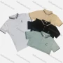 Wholesale Men's Casual Striped Trim Short Sleeve Polo Shirt(Pack Of 12) preview
