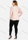 Wholesale Women's Casual Round Neck Long Sleeve Maple Applique Pullover Knit Top - Liuhuamall