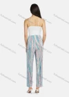 Wholesale Women's Pleated Digital Print Wide Leg Casual Trouser 2210# - Liuhuamall