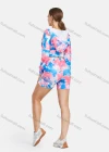 Wholesale Women's Tie Dye Long Sleeve Zipper Crop Hoodies Jackets & Shorts 2 Piece Sets - Liuhuamall