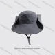 Wholesale Women's Plain Wide Brim Sun Hat Dark Gray Clothing Wholesale Market Liuhua