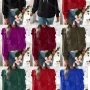 Wholesale Women's Casual Ruffle Trim Plain Layered Long Sleeve Button Down Blouse preview
