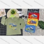 Wholesale Boy's Comfy Crew Neck Long Sleeve Graphic Letter T-Shirt preview