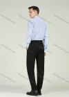 Wholesale Men's Formal Plain Long Sleeve Wrinkle-Resistant Button Down Dress Shirts - Liuhuamall