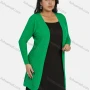 Wholesale Women's Casual Long Sleeve Mid Length Knit Cardigan F902# preview