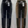 Wholesale Women's Casual Patchwork Drawstring Sweatpants With Pockets preview