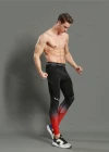 Wholesale Men's Athletic Workout Elastic Waist Ankle Length Gym Running Leggings N201# - Liuhuamall