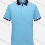 Wholesale Men's Casual Contrast Short Sleeve Button Front Polo Shirt 108# preview