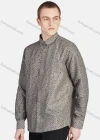 Wholesale Men's Casual Collared Long Sleeve Button Down Shirt 7-122# - Liuhuamall