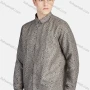 Wholesale Men's Casual Collared Long Sleeve Button Down Shirt 7-122# preview