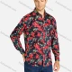 Wholesale Men's Casual Allover Print Button Down Long Sleeve Shirt Multi-color Clothing Wholesale Market Liuhua