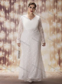 Wholesale Women's Elegant Lace Sleeve Mesh Embroidery Mermaid Hem Evening Dress, LIUHUA CLOTHING WHOLESALE