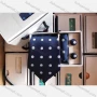 Wholesale Men's Fashion Polka Dot Print Tie & Pocket Square & Cufflinks Sets preview