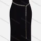 Wholesale Rhinestones Decor Metal Waist Chain QDLF2313# Gold Clothing Wholesale Market Liuhua