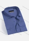 Wholesale Men's Casual Plain Long Sleeve Button Down Collared Shirts HT2225-3# - Liuhuamall