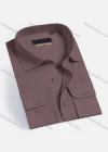 Wholesale Men's Casual Plain Long Sleeve Button Down Collared Shirts HT2225-3# - Liuhuamall