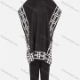 Wholesale Women's Casual Batwing Sleeve High Low Hem Grid Print Capes & Trousers 2 Piece Set preview