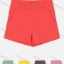 Wholesale Women's Casual Decorative Belt Zip Back Elastic Waist Hot Shorts preview