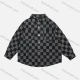 Wholesale Boys' Collared Checkerboard Pattern Button Down Dual Pockets Shirt Black Guangzhou Clothing Wholesale Market & Suppliers -LIUHUAMALL