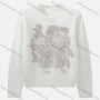Wholesale Women's Casual Crew Neck Long Sleeve Graphic Sweater 8117# preview