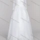 Wholesale Women's Glamorous Off Shoulder Embroidery Sequin Corset Bodice Classic Tulle Wedding Dress White Clothing Wholesale Market Liuhua