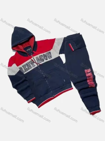 Wholesale Men's Casual Hooded Zipper Jacket & Sweatpants 2-piece Set HR-2407,RJ-2431#, LIUHUA CLOTHING WHOLESALE