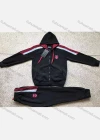 Wholesale Men's Casual Hooded Zipper Jacket & Sweatpants 2-piece Set HR-2412;RJ-2415 - Liuhuamall