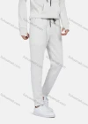 Wholesale Men's Hooded Drawstring Kangaroo Pocket Plain Hoodies & Pants 2-Piece Set 2234# - Liuhuamall
