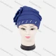 Wholesale Women's Plain Pearl Decor Tiered Arabic Muslim Hijab Turban Cap 2# Clothing Wholesale Market Liuhua