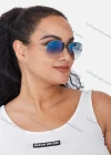 Wholesale Metal Flash Lenses Gradient Aviator Sunglass - Liuhuamall