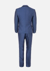 Wholesale Men's Fashion Plain Lapel One Button Pockets Black Trims Slim Fit Blazer & Trousers 2 Piece Sets - Liuhuamall