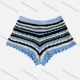 Wholesale Women's Boho Striped Knit Hot Shorts Black Guangzhou Clothing Wholesale Market & Suppliers -LIUHUAMALL