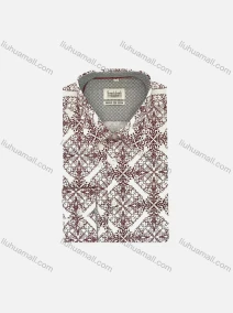 Wholesale Men's Casual Short Sleeve Allover Print Button Down Shirt SUKS006-1#, LIUHUA CLOTHING WHOLESALE