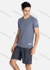 Wholesale Men's Sporty Crew Neck Breathable Plain Quick Drying T-shirts - Liuhuamall