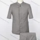 Wholesale Men's Plain Button Front Short Sleeve Patch Pocket Chinese Tunic Suit & Pants 2-Piece Sets BV220305# 2# Clothing Wholesale Market Liuhua