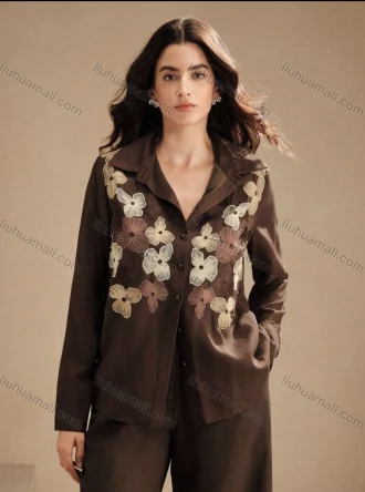 Wholesale Long Sleeve Embroidery Graphic, LIUHUA CLOTHING WHOLESALE