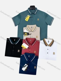 Wholesale Men's Casual Logo Short Sleeve Polo Shirt, LIUHUA CLOTHING WHOLESALE