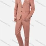 Wholesale Men's Fashion Lapel Single Breasted Striped Pockets Blazer & Pants 2 Piece Suit Sets preview