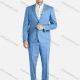 Wholesale Men's Formal Plain Single Breasted Pockets Slim Fit Lapel Blazer & Pant 2-Piece Suit Set 31# Clothing Wholesale Market Liuhua