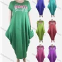 Wholesale Women's African Plus Size Crew Neck Letter Short Sleeve Patch Pocket Loose Fit Dress 8814# preview
