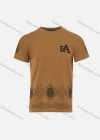 Wholesale Men's Casual Rhinestone Letter Folk Art Round Neck Short Sleeve T-shirt - Liuhuamall