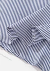 Wholesale Girl's Casual Collared Sleeveless Button Front Drawstring Striped Dress - Liuhuamall