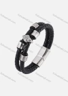 Wholesale Genuine Leather Stainless Steel Magnetic Buckle Bracelet SP0341# - Liuhuamall