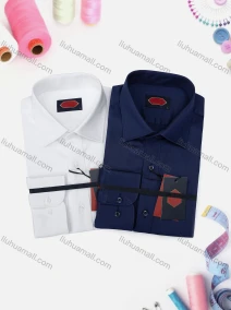 Wholesale Men's Casual Plain Long Sleeve Collared Button Down Shirt 0167-2#, LIUHUA CLOTHING WHOLESALE