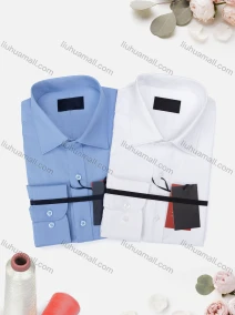Wholesale Men's Casual Plain Long Sleeve Collared Button Down Shirt 0663-2#, LIUHUA CLOTHING WHOLESALE