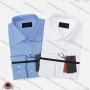 Wholesale Men's Casual Plain Long Sleeve Collared Button Down Shirt 0663-2# preview