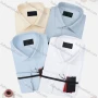 Wholesale Men's Casual Plain Long Sleeve Collared Button Down Shirt 733-4# preview