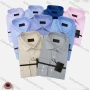 Wholesale Men's Casual Plain Long Sleeve Collared Button Down Shirt preview