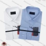 Wholesale Men's Casual Plain Long Sleeve Collared Button Down Shirt 815# preview