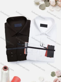 Wholesale Men's Casual Plain Long Sleeve Collared Button Down Shirt 8917-2#, LIUHUA CLOTHING WHOLESALE